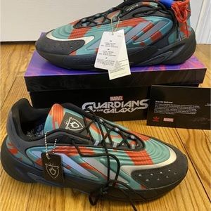 adidas Ozelia Marvel Guardians Drax Sneakers Mens Black/Silver New! Sz